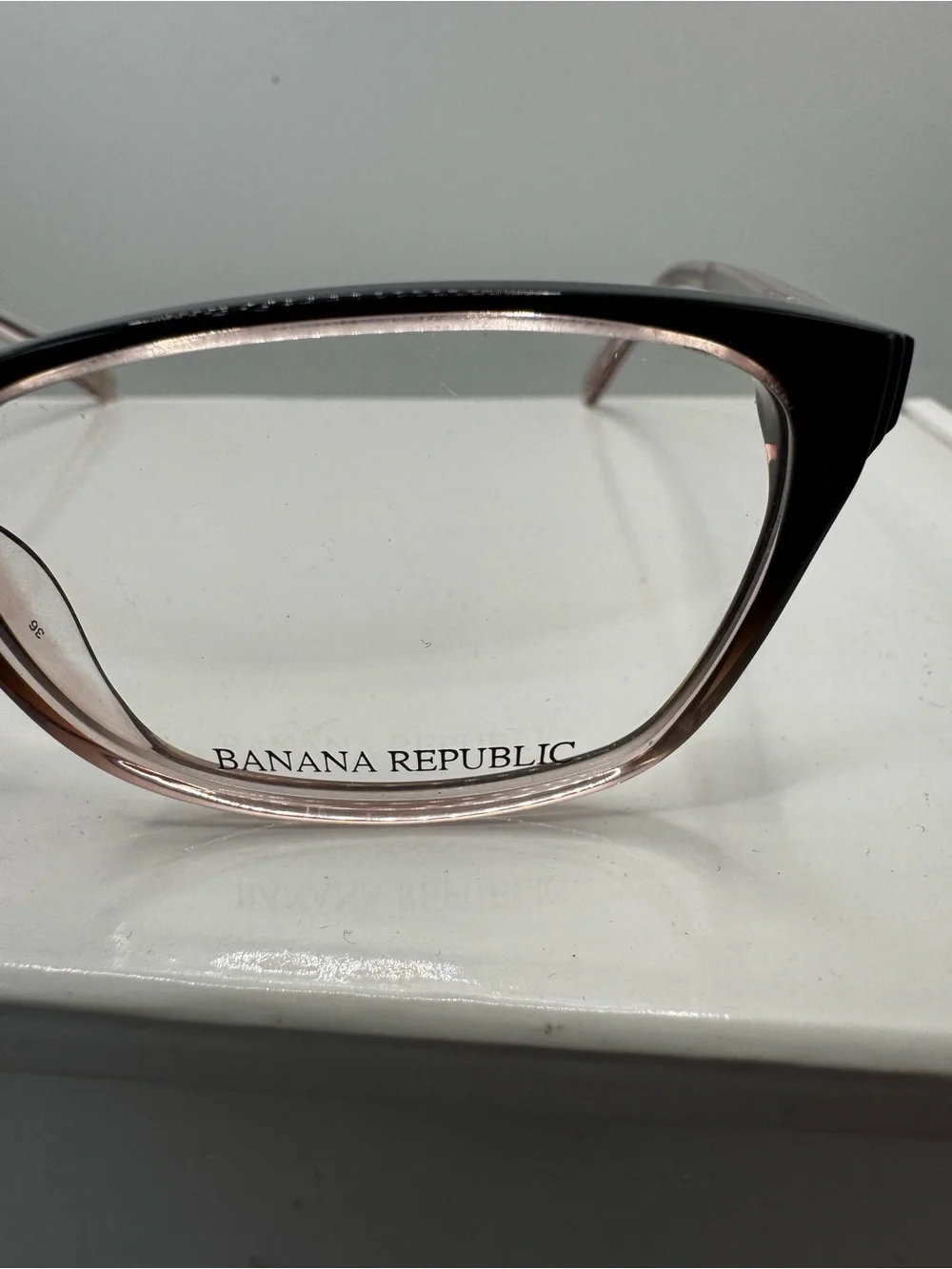 Banana Republic Two-Tone Acetate Optical Eyeglass Frames 135mm